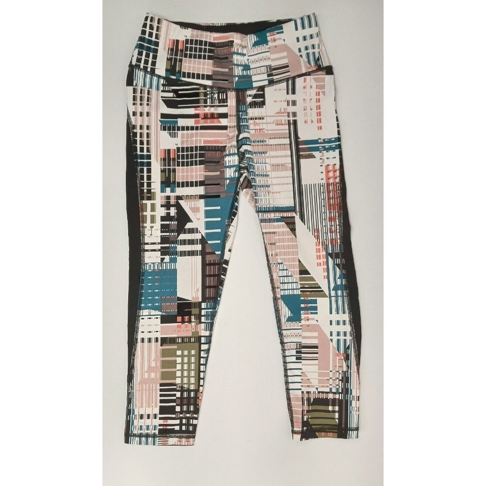 VICTORIAS SECRET Sport Knockout Legging Geometric Multicolor Size Small EUC